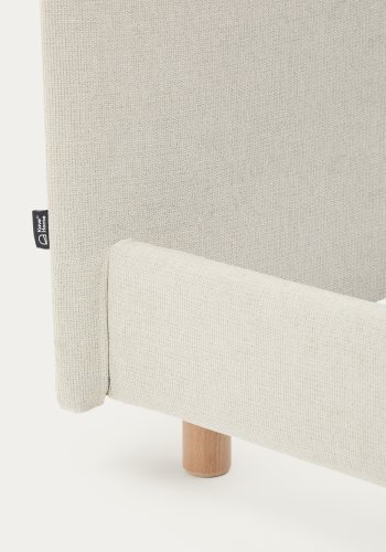 KAVE HOME Pearl chenillebetrk til Valma sengegavlen til en 180 x 200 cm seng