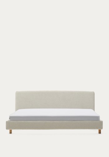 KAVE HOME Pearl chenillebetrk til Valma sengegavlen til en 180 x 200 cm seng