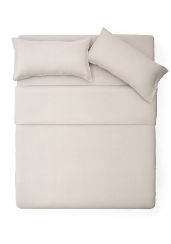 KAVE HOME Simmel gr, bomuld og hr dyne- og pudebetrk st, 150 cm seng