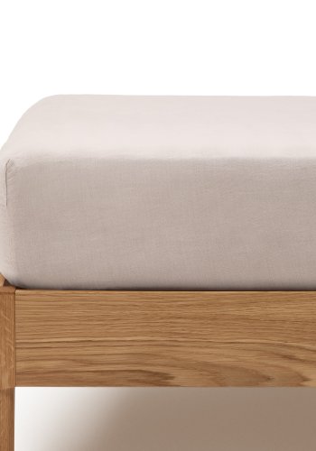 KAVE HOME Simmel gr, bomuld og hr, justerbart bundlag til en 180 cm seng