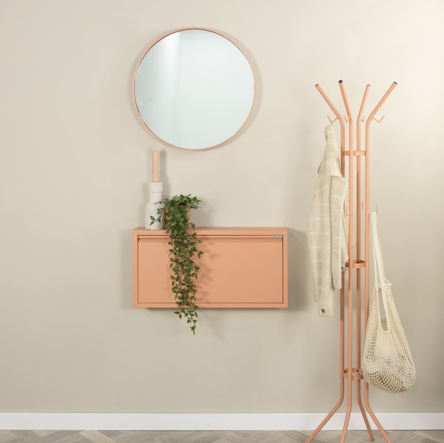 SPINDER DESIGN Billy 1 skoskab, m. 1 lge - clay terra stl