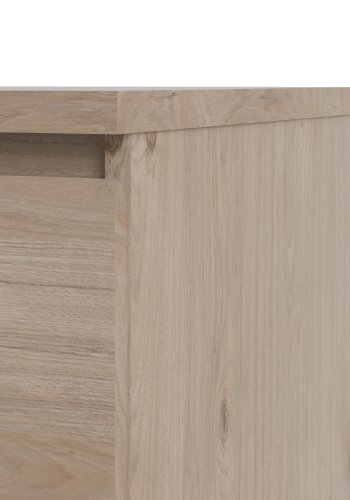 TVILUM Naia Kommode, m. 5 skuffer - Jackson Hickory natur spnplade