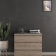 TVILUM Naia Kommode, m. 3 skuffer - Jackson Hickory natur spnplade