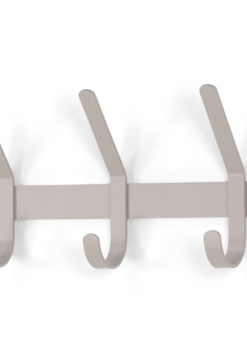 SPINDER DESIGN Dexter 3 knagerkke, m. 3 knager - silky taupe stl