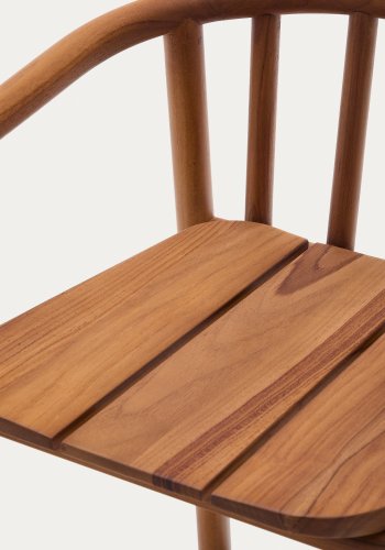 KAVE HOME Turqueta udendrs skammel lavet af FSC 100% massivt teaktr, hjde 65 cm