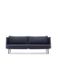 KAVE HOME Sedalis udendrs 3-personers sofa i aluminium og bl tovsnor 210cm