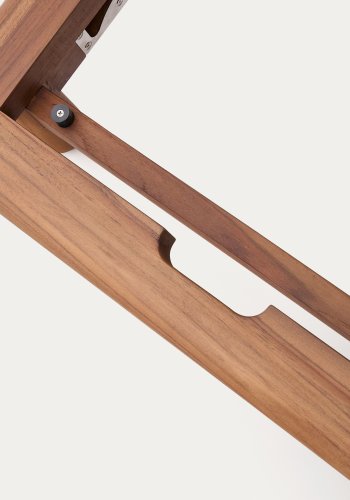 KAVE HOME Turqueta dobbelt liggestol lavet af FSC 100% massivt teaktr