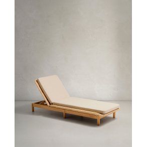 KAVE HOME Galea liggestol i FSC 100% massivt teaktr og syntetisk rattan
