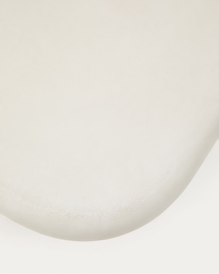 KAVE HOME Labra sofabord i cement og akacietr 140 x 70cm