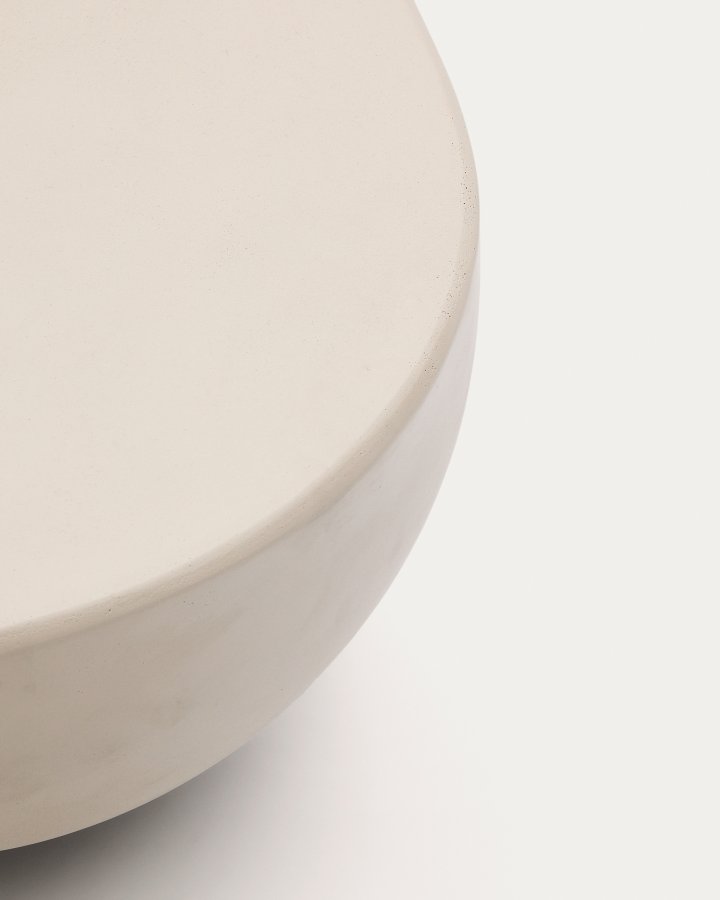 KAVE HOME Colba udendrs sofabord, kvadratisk - gr polystone (100x100)