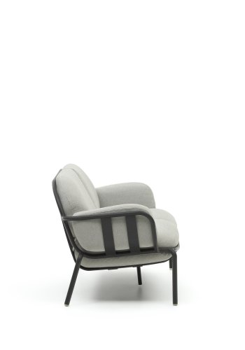 KAVE HOME Joncols 2 pers. havesofa, m. gr hynder - gr aluminium