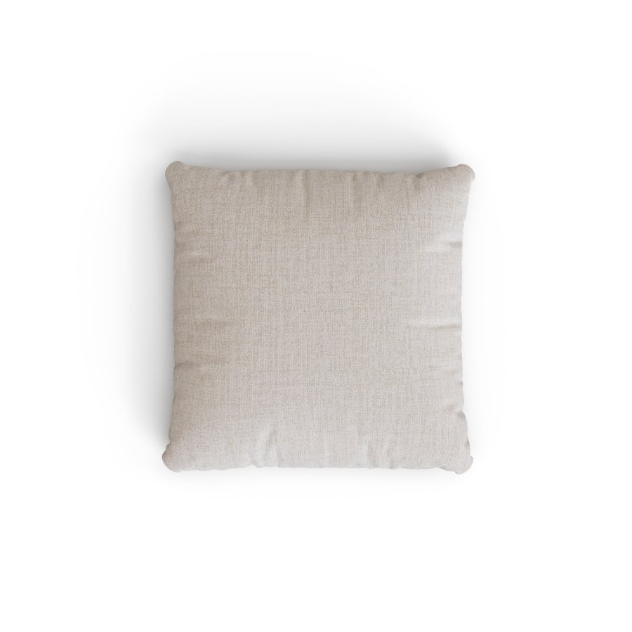 KAVE HOME Sorells pude i beige 60 x 60 cm