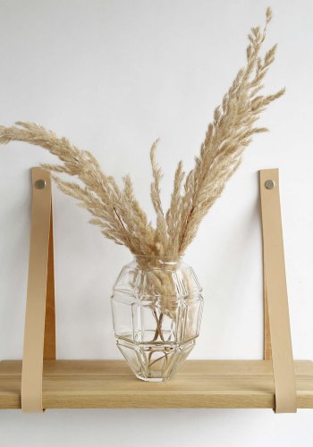 NocNoi Harre Vig vghylde - olieret egetr m. natur lderstrop, 50-100