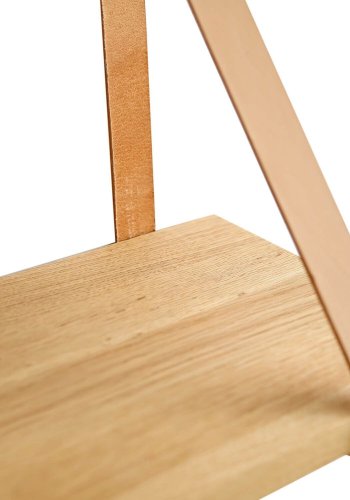 NocNoi Harre Vig vghylde - olieret egetr m. natur lderstrop, 50-100