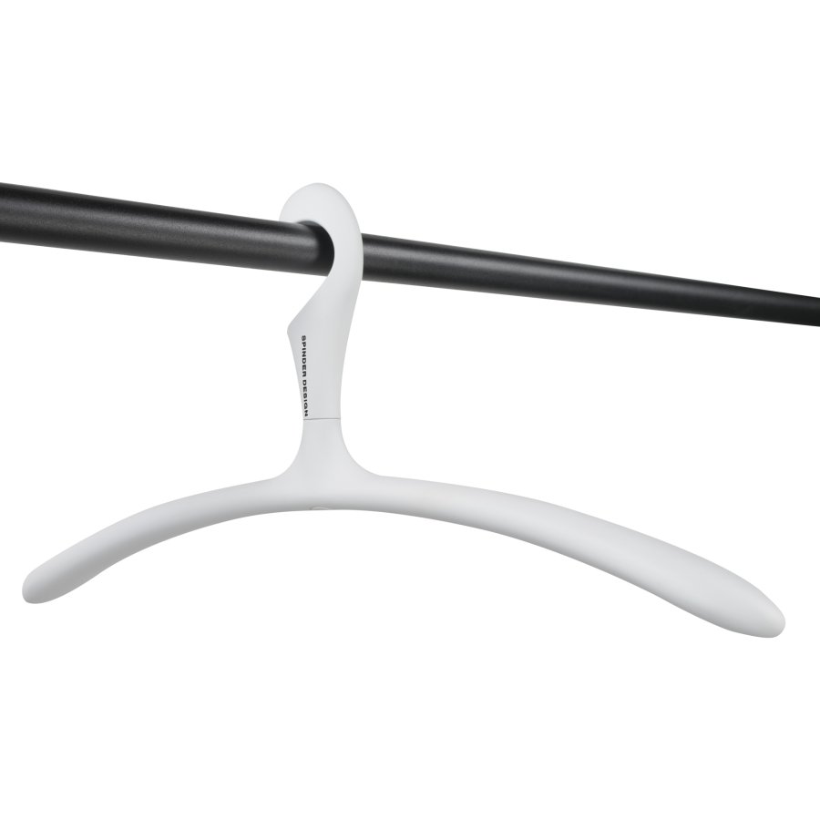 SPINDER DESIGN Arx bjle, justerbar, anti-slip - hvid gummibelgning (5 stk.)