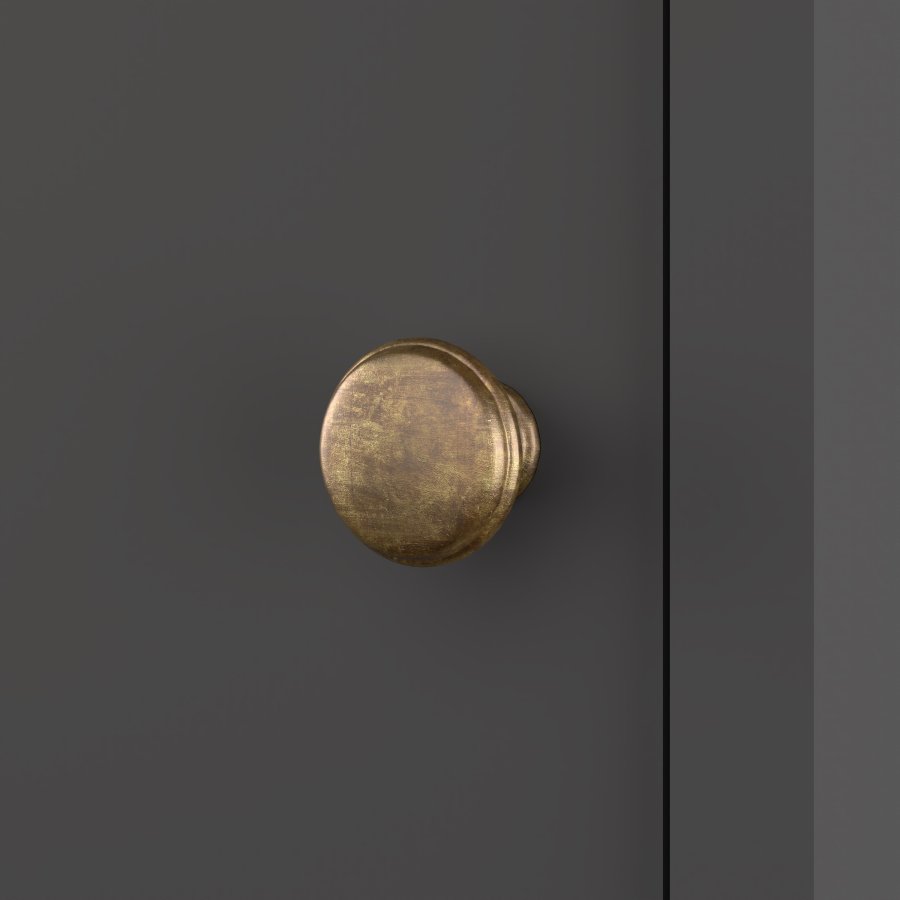 TVILUM Paris natbord, m. 1 lge, 1 skuffe, 1 hylde - mat gr folie/spnplade (43.6x40)