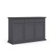 TVILUM Paris Sknk 3 lger + 3 skuffer - ParcelMatt Grey Matt Grey