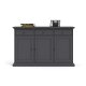 TVILUM Paris Sknk 3 lger + 3 skuffer - ParcelMatt Grey Matt Grey