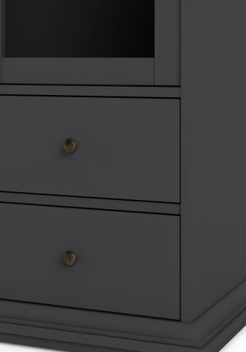 TVILUM Paris Vitrine - ParcelMatt Grey Matt Grey