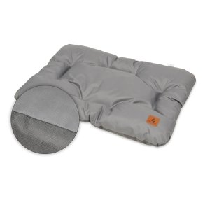 ANIMOOD Mort hundeseng, rektangulr - gr wigofil (93x73)