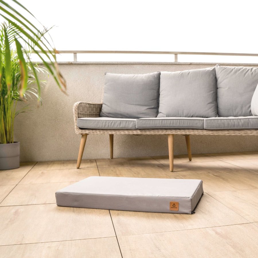 ANIMOOD Melman ortopdisk hundeseng, rektangulr - gr wigofil (74x45)