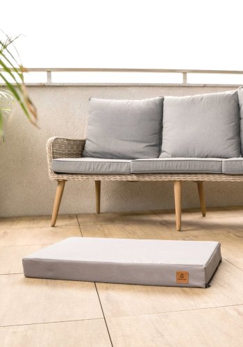 ANIMOOD Melman ortopdisk hundeseng, rektangulr - gr wigofil (108x70)