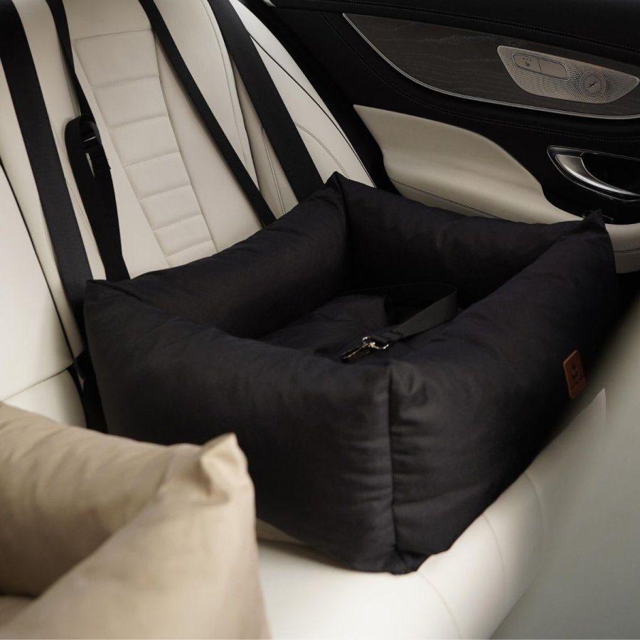 ANIMOOD Julian autosde til kledyr, rektangulr - sort (56x51) 