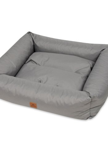 ANIMOOD Maurice hundeseng, rektangulr - gr og wigofil (80x71)