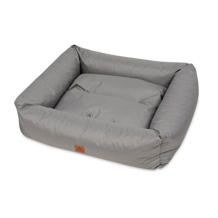 ANIMOOD Maurice hundeseng, rektangulr - gr og wigofil (100x82)