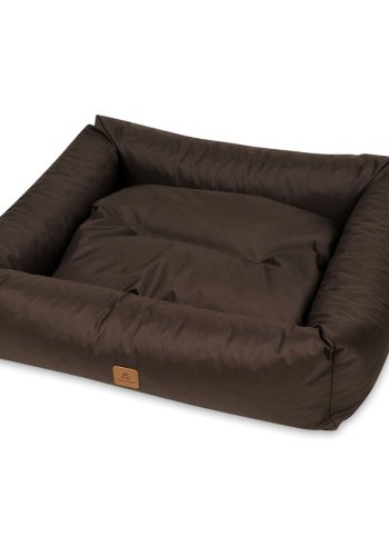ANIMOOD Maurice hundeseng, rektangulr - brun og wigofil (61x70)