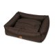 ANIMOOD Maurice hundeseng, rektangulr - brun og wigofil (61x70)