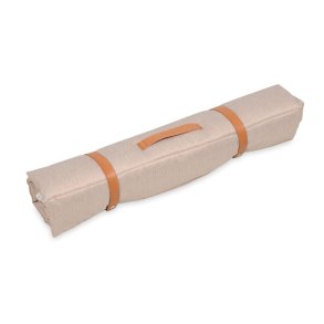 ANIMOOD Luna rullemtte til kledyr, rektangulr - beige stof (100x60)