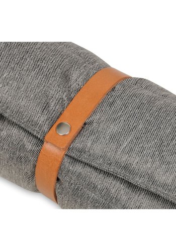 ANIMOOD Luna rullemtte til kledyr, rektangulr - gr stof (100x60)