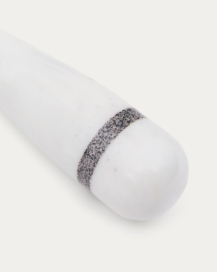 KAVE HOME Nira bner i sort og hvid marmor