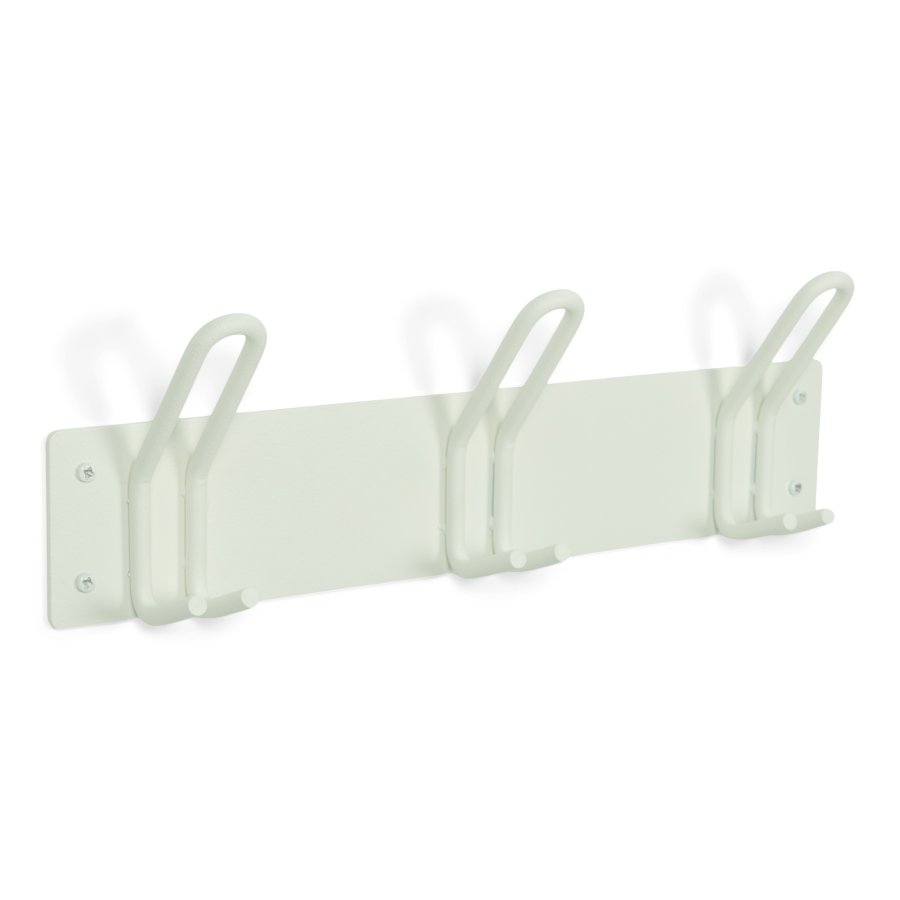 SPINDER DESIGN Miles 3 knagerkke, m. 3 knager - hvid stl