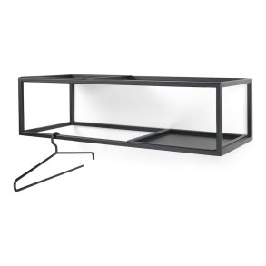 TORNA DESIGN Rack knagerkke - sort stl (B:78)