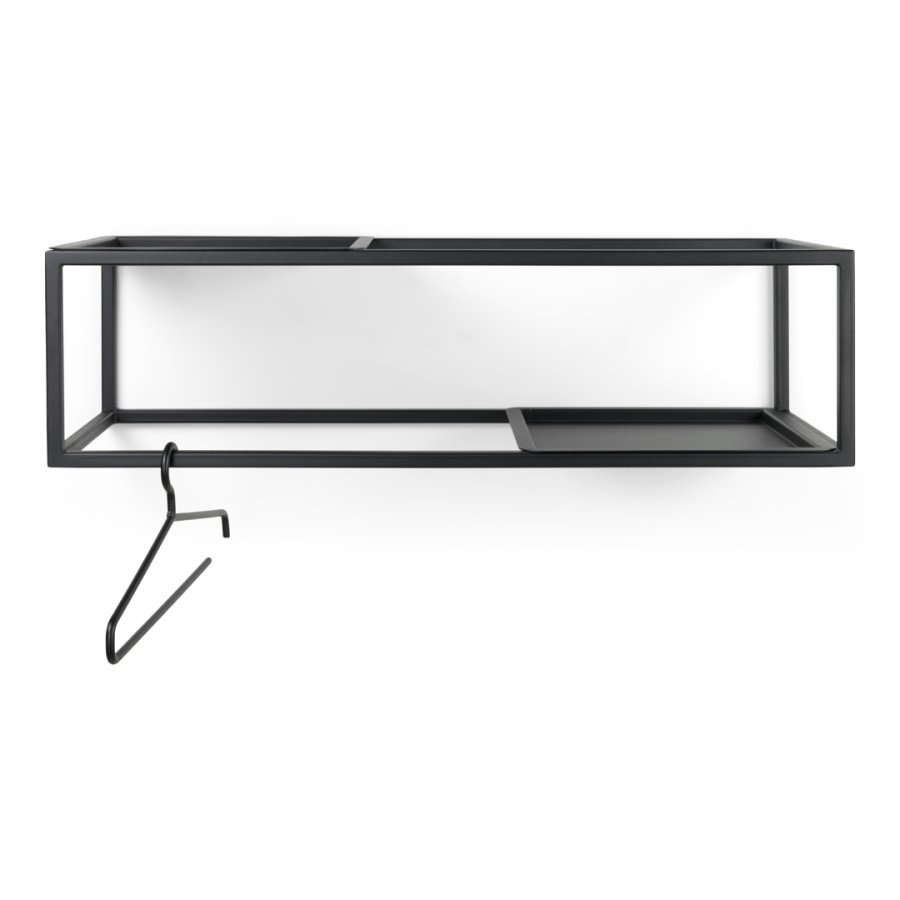 TORNA DESIGN Rack knagerkke - sort stl (B:78)