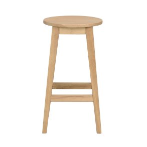 ROWICO Austin barstol, m. fodsttte - natur egetr