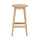 ROWICO Austin barstol, m. fodsttte - natur egetr