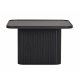 ROWICO Sullivan sofabord, kvadratisk - sort egetrsfiner og egetr (60x60)
