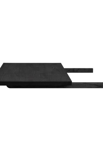 ROWICO Carradale tillgsplade - sort asketr (100x50)