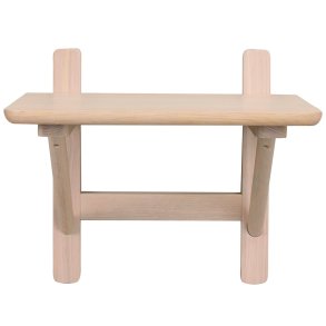 ROWICO Camrose sengebord, vghngt - hvidpigmenteret egefinér og eg (40x40)