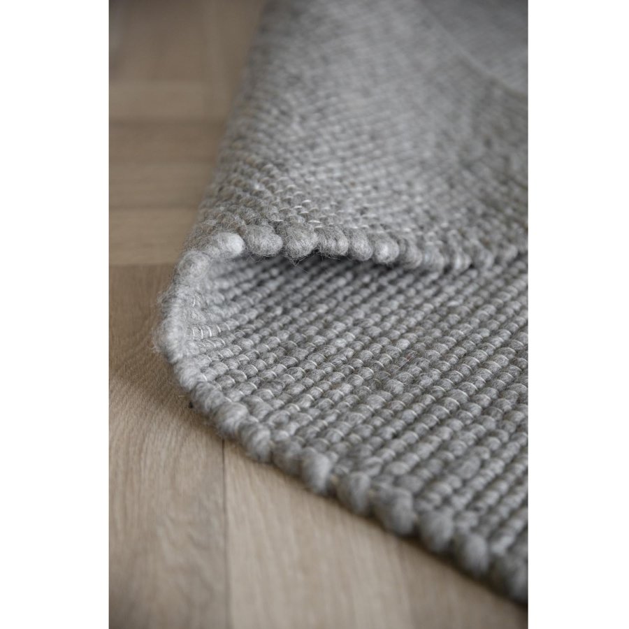 ROWICO Auckland gulvtppe - gr uld (200x290)