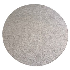 ROWICO Auckland gulvtppe, rund - natur uld (250)
