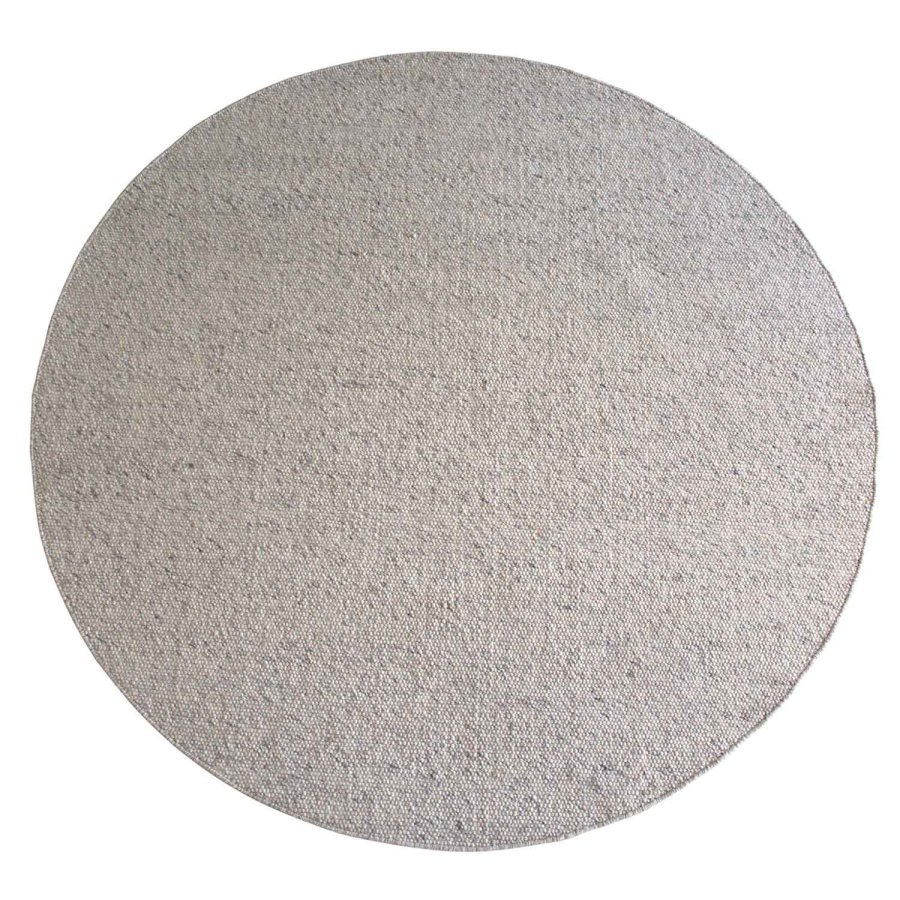 ROWICO Auckland gulvtppe, rund - natur uld (250)