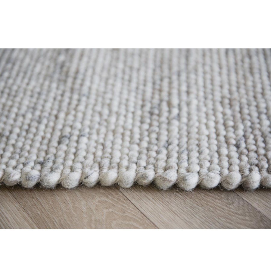 ROWICO Auckland gulvtppe, rund - natur uld (250)