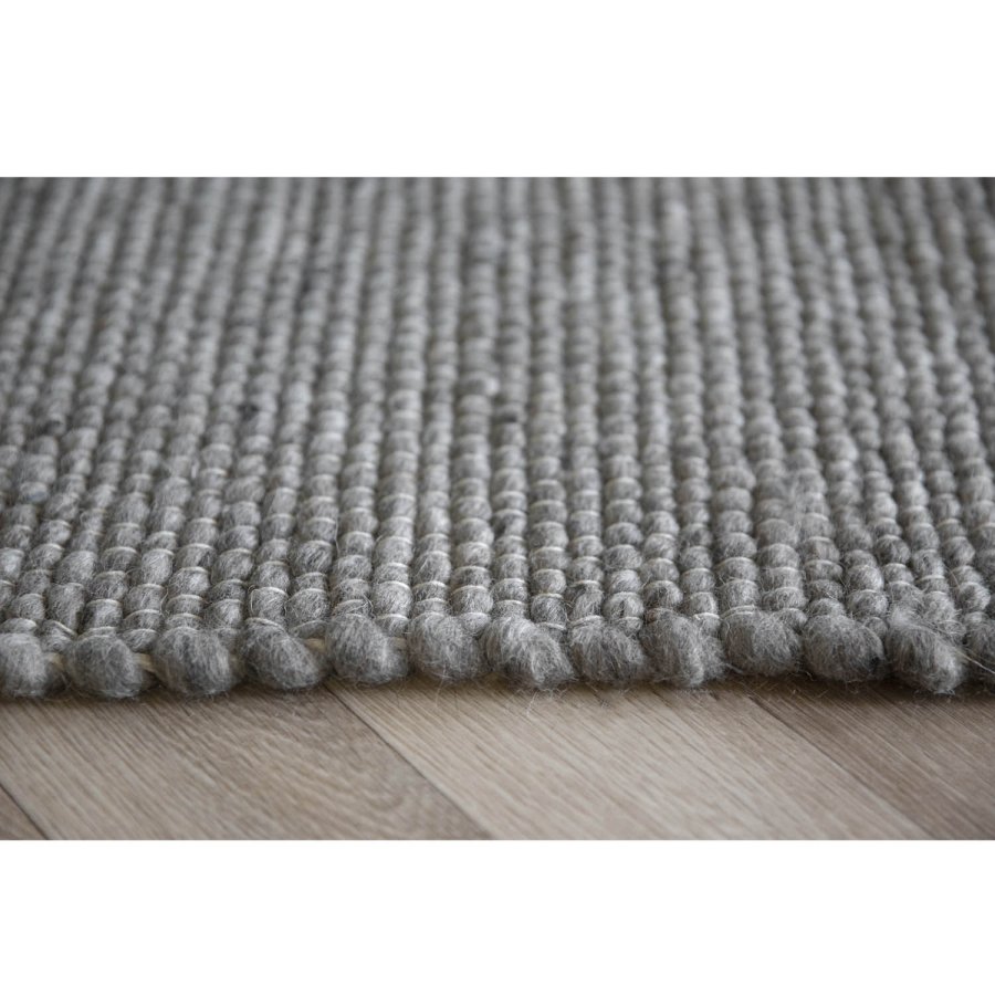 ROWICO Auckland gulvtppe - gr uld (240x340)