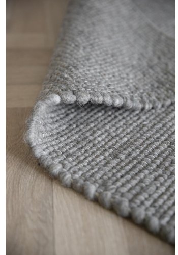 ROWICO Auckland gulvtppe - gr uld (240x340)