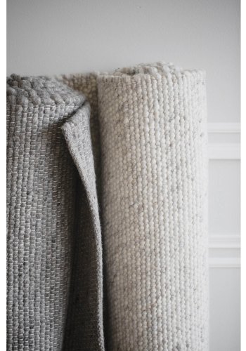 ROWICO Auckland gulvtppe - gr uld (240x340)