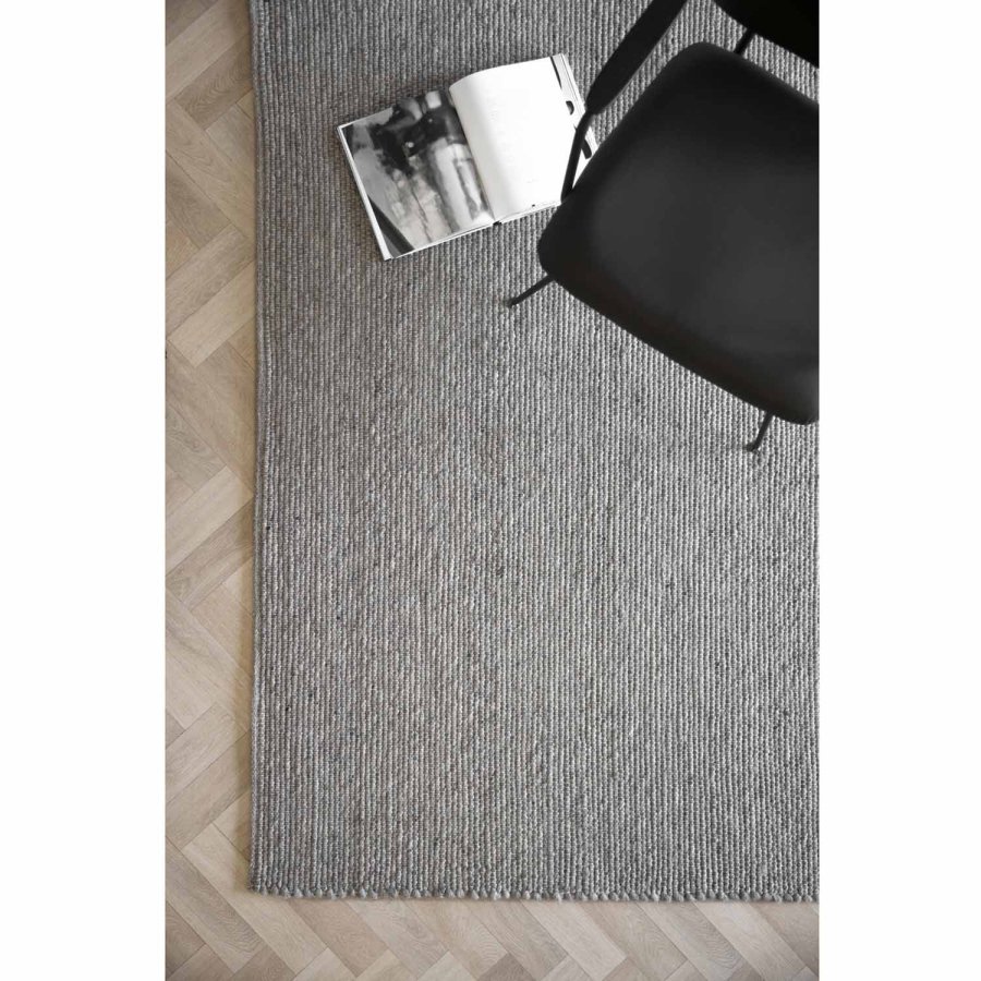 ROWICO Auckland gulvtppe - gr uld (240x340)